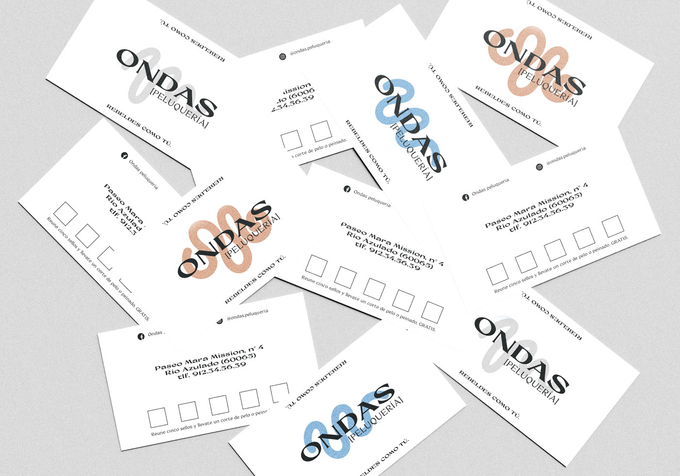 mockup biglietti da visita